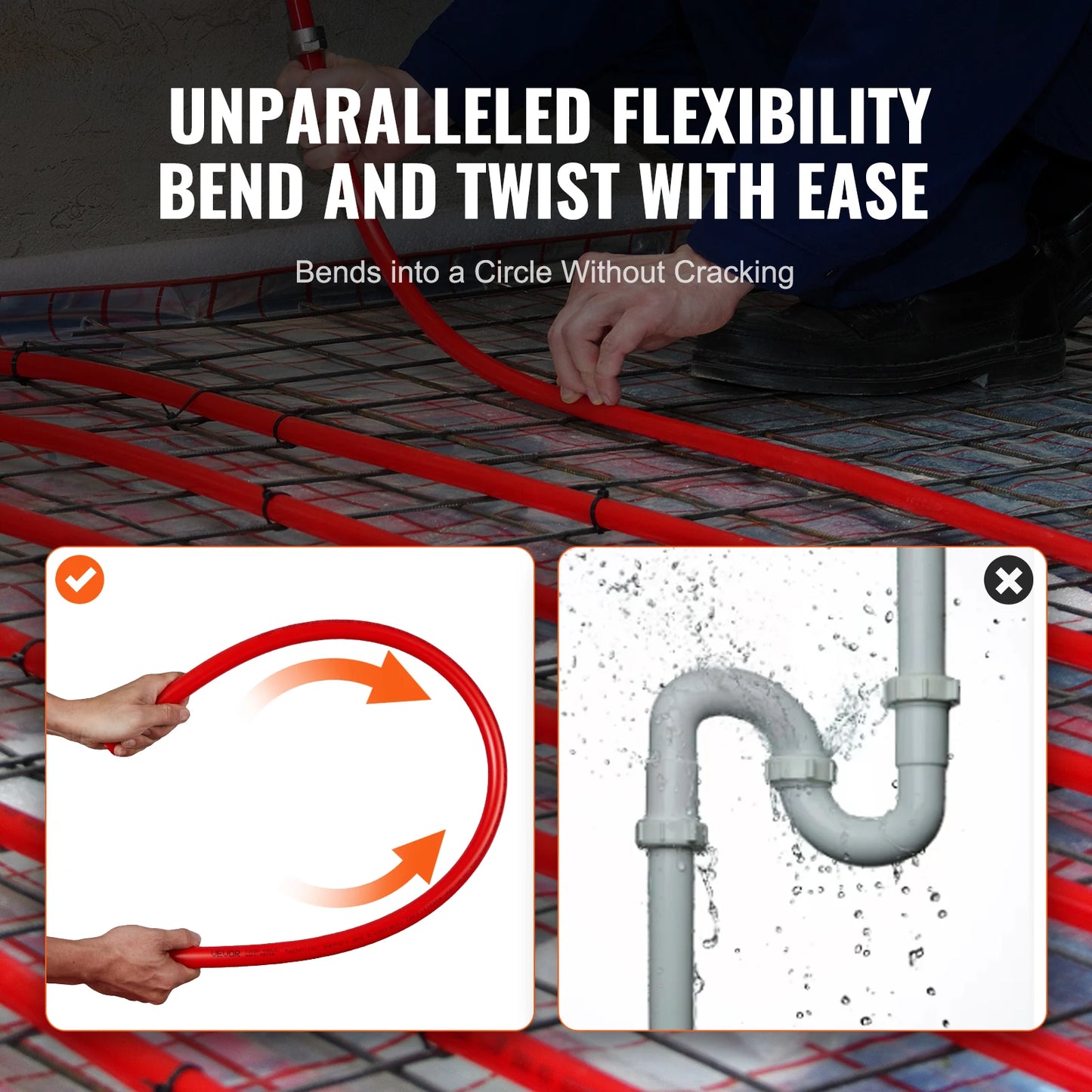 SucceBuy PEX A Flexible Tubing For Potable Water Systems