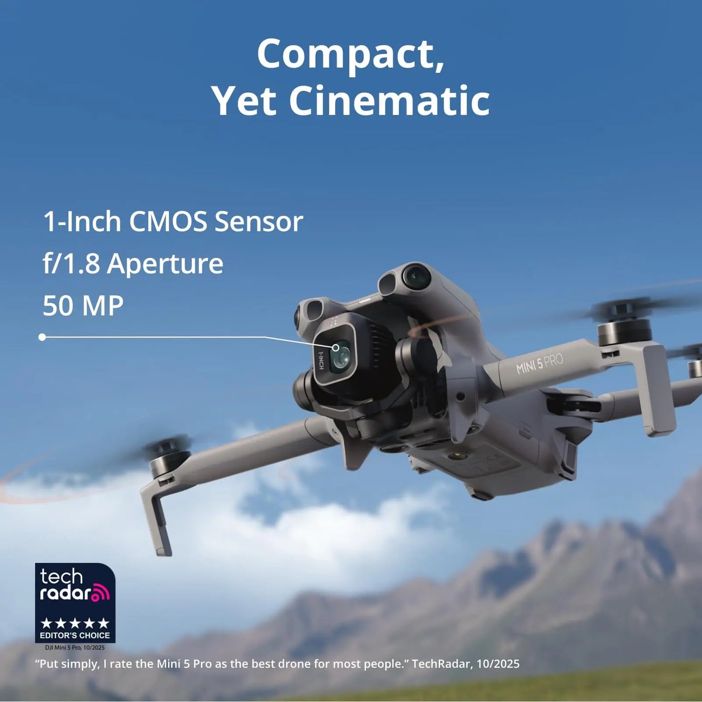 DJI Mini 5 Pro Drone 1 Inch CMOS 4K ImagingTechnology