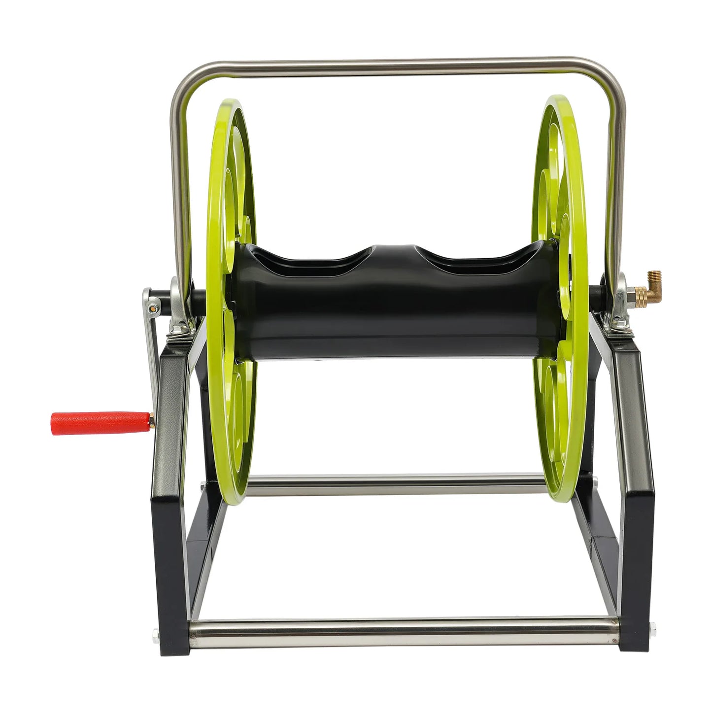 Metal Garden Hose Reel With 360 Degree Swivel And Crank