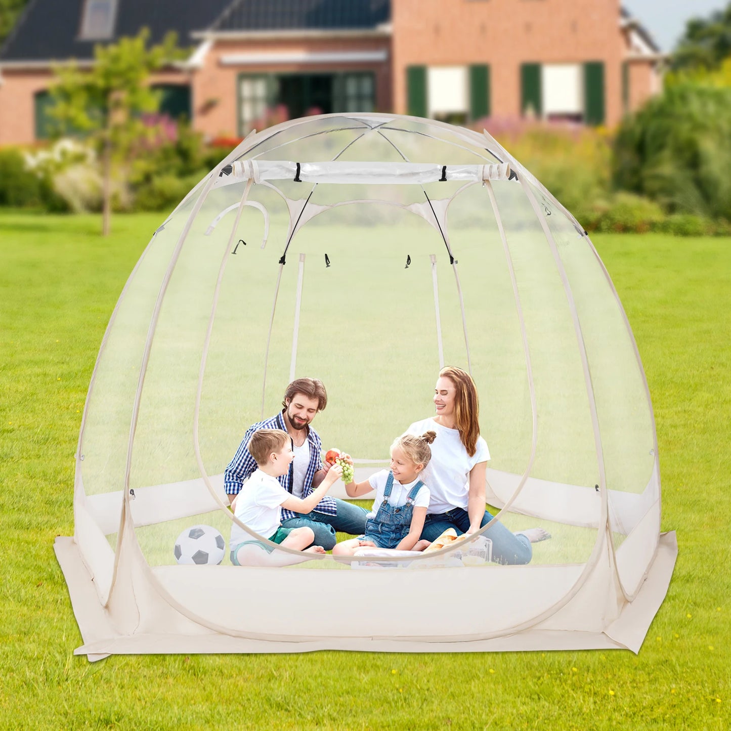 Clear Pop Up Bubble Tent For Garden And Backyard Camping