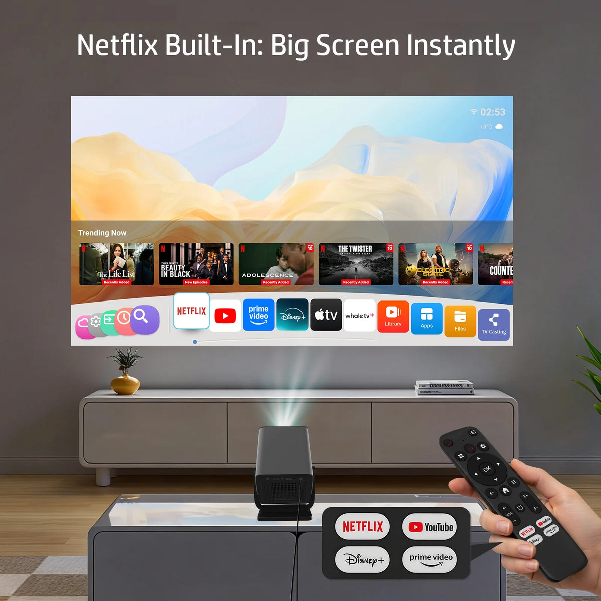 One Projector. Endless Possibilities.Bring Your Vision to Life.MC475, FHD 1920*1080P