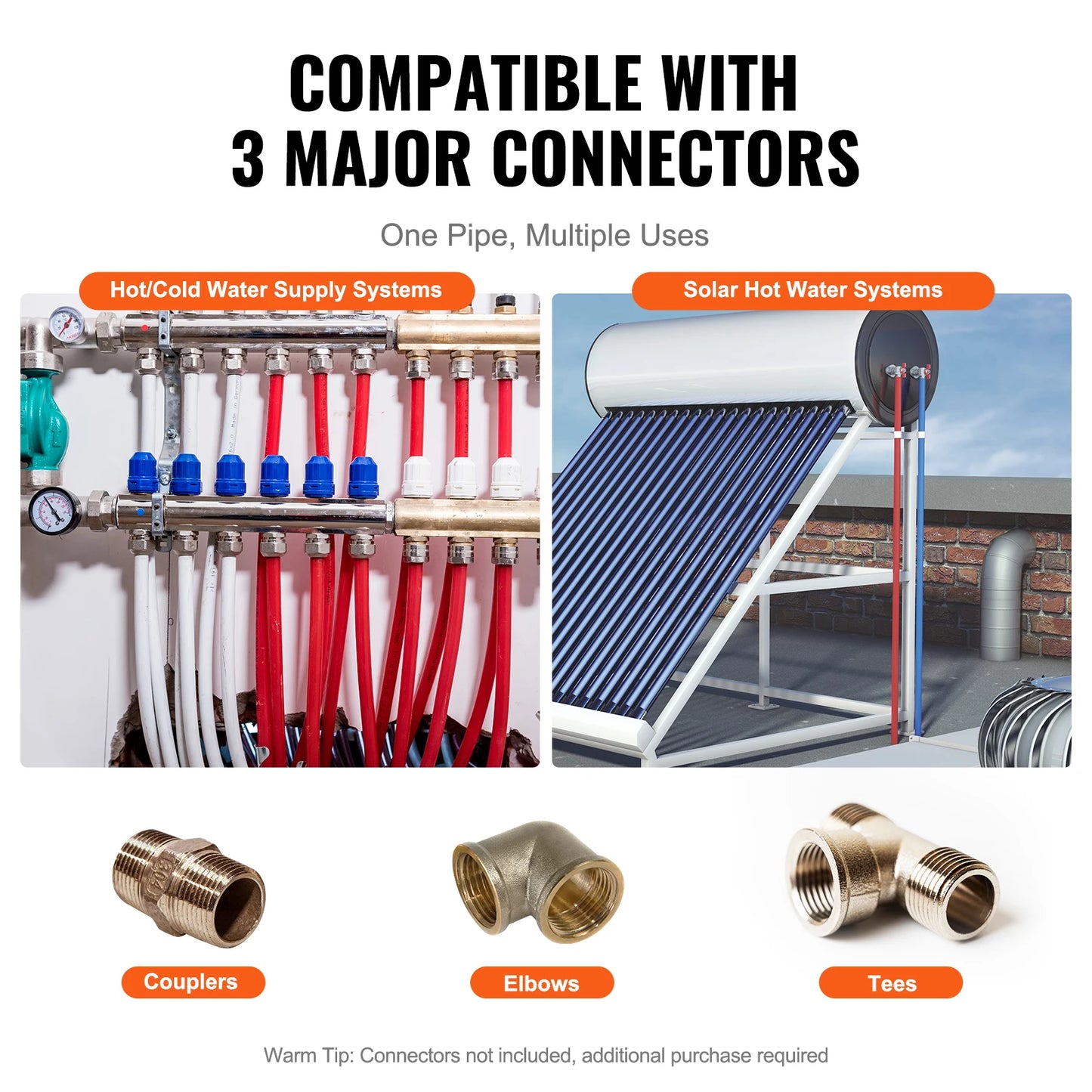SucceBuy PEX A Flexible Tubing For Potable Water Systems