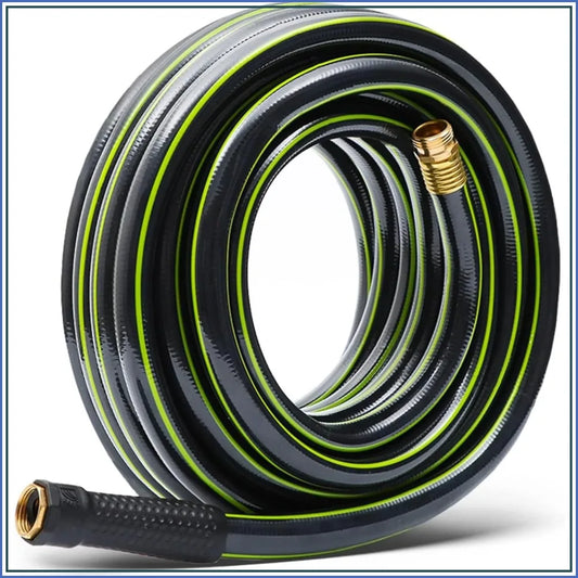 Heavy Duty Garden Hose No Kink Leakproof Flexible PVC Lawn Commercial Use