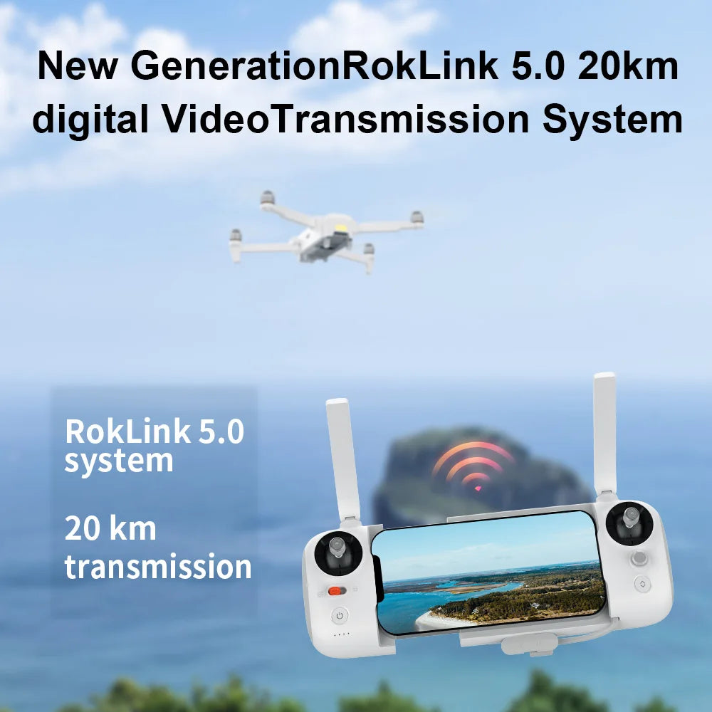 FIMI X8 Tele Max 4K Drone GPS 60FPS Three-Axis Gimbal