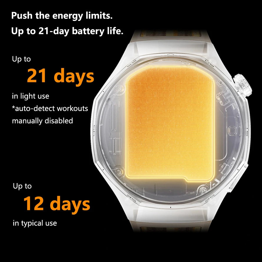 HUAWEI Watch GT 6 Pro Smartwatch Global Version iOS Android
