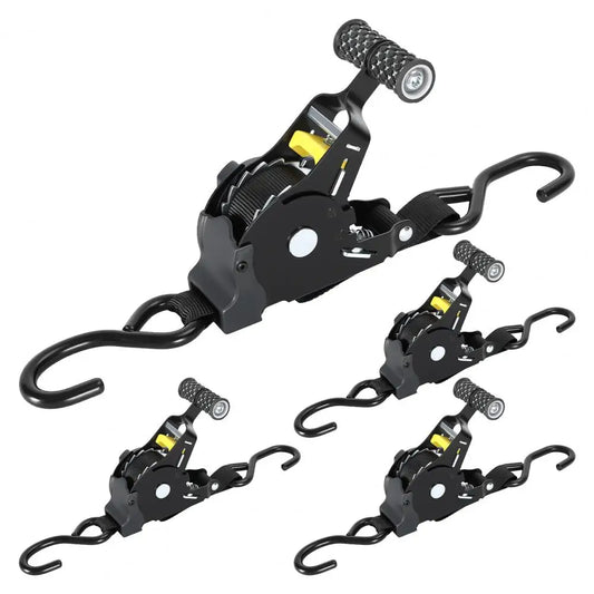 Automatic Retracting Ratchet Straps 1500Lb 11ft 4 Pcs Ford Maverick