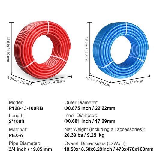 SucceBuy PEX A Flexible Tubing For Potable Water Systems