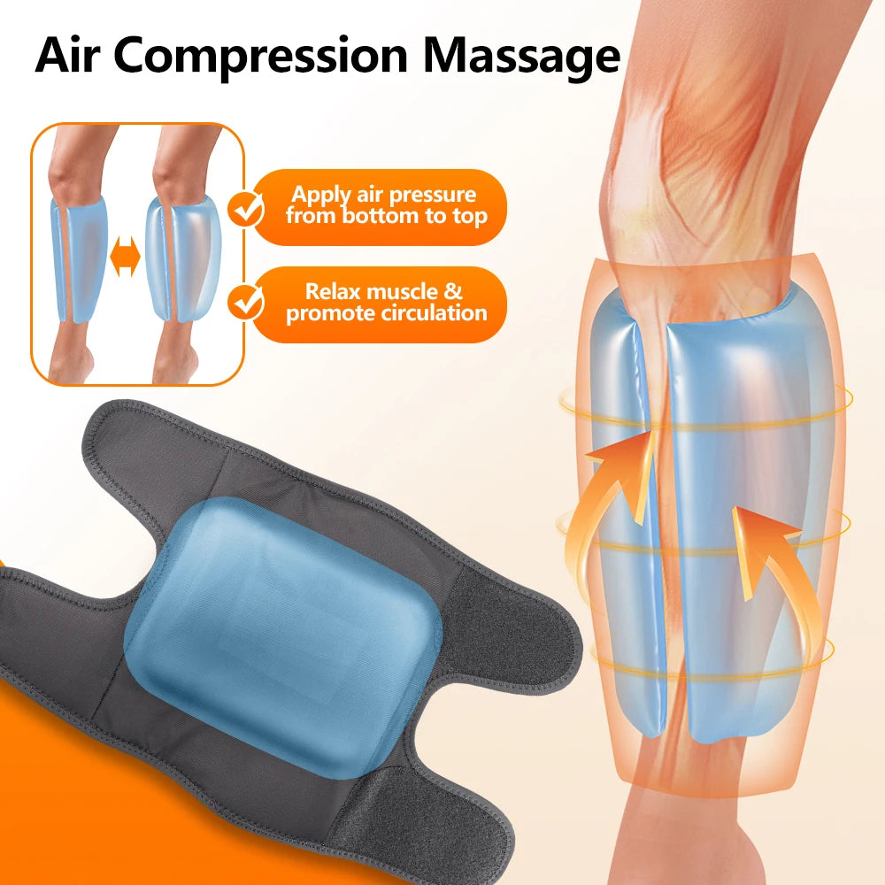 Agdoad Air Compression Calf Massager 4 Modes 8 Intensities