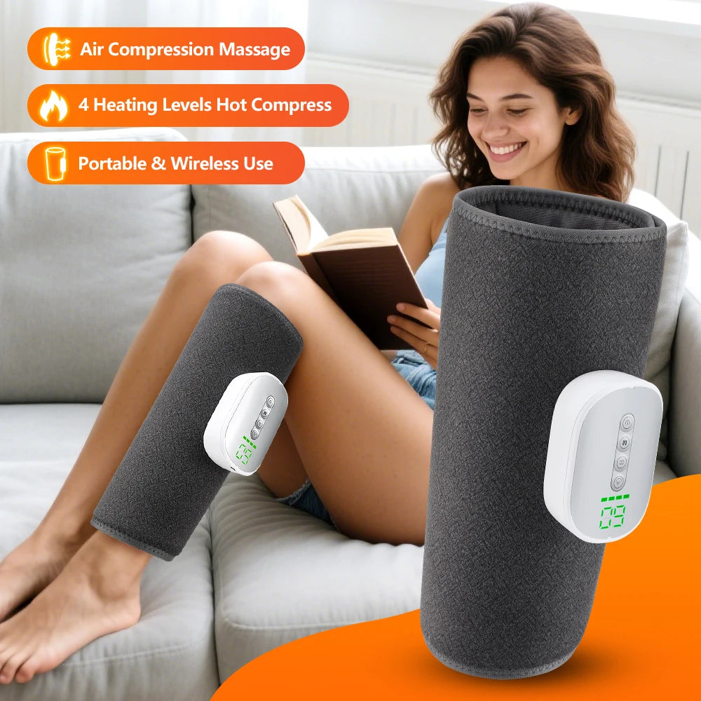 Agdoad Air Compression Calf Massager 4 Modes 8 Intensities