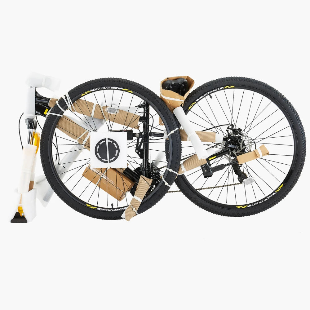 Aluminum Full Suspension Mountain Bike 24 Speed Dual Disc Brakes