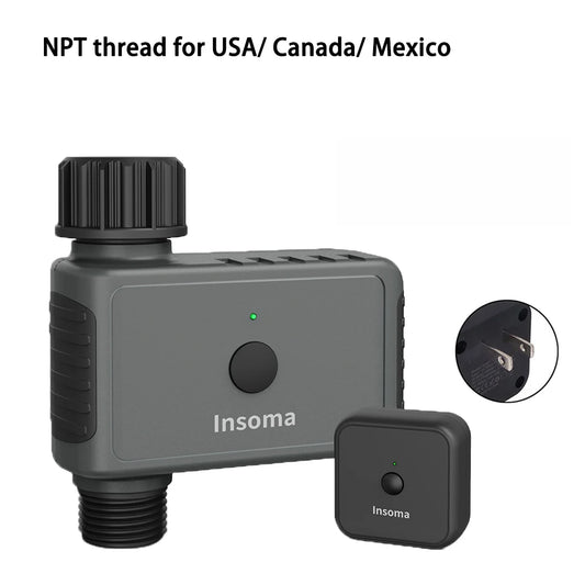 Insoma WiFi Automatic Sprinkler Timer for Garden Irrigation Alexa Compatible