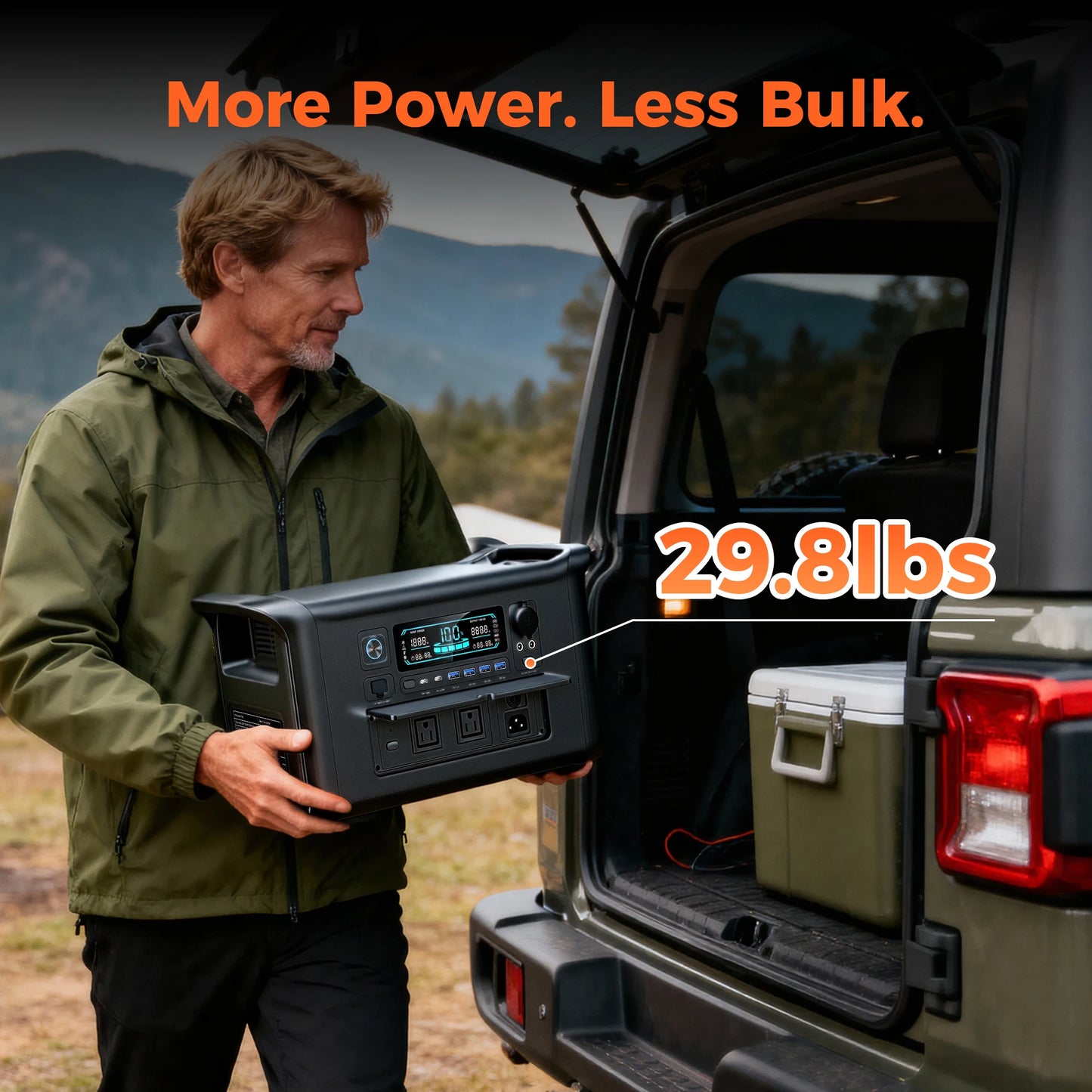 CTOLITY AP1000 1024Wh LiFePO4 Portable Power Station 100 240V