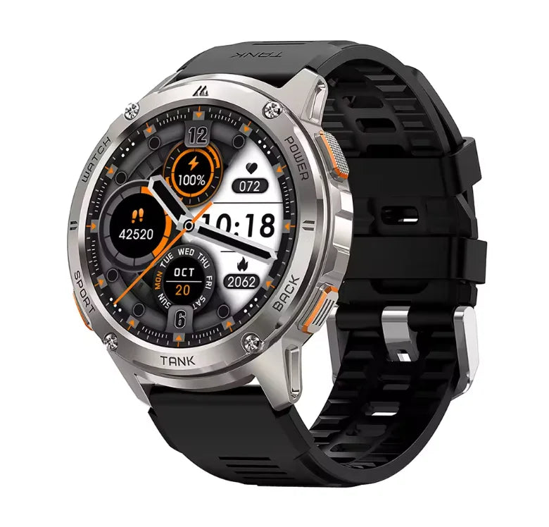 Kospet Tank T3 Smartwatch With Amoled Display And Fitness Tracking