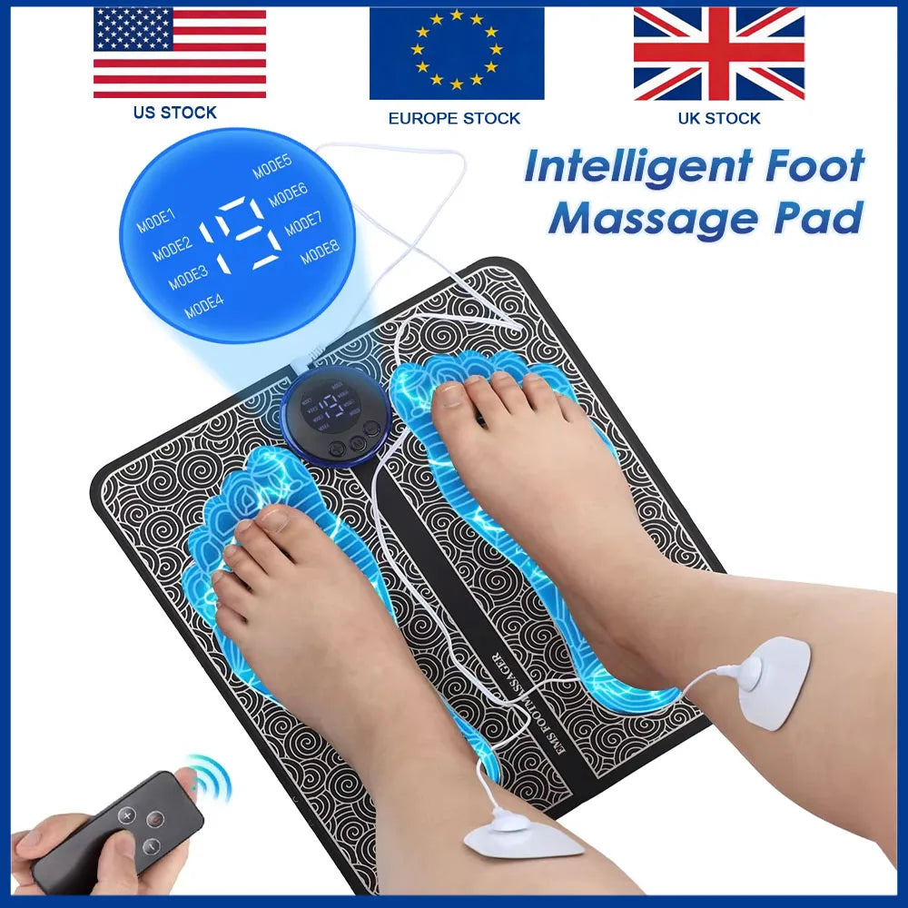 Agdoad Smart EMS Foot Massager 19 Levels for Relaxation