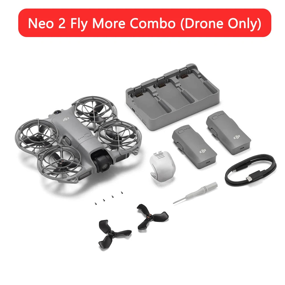 DJI Neo 2 4K Drone With Camera Palm Takeoff Gesture