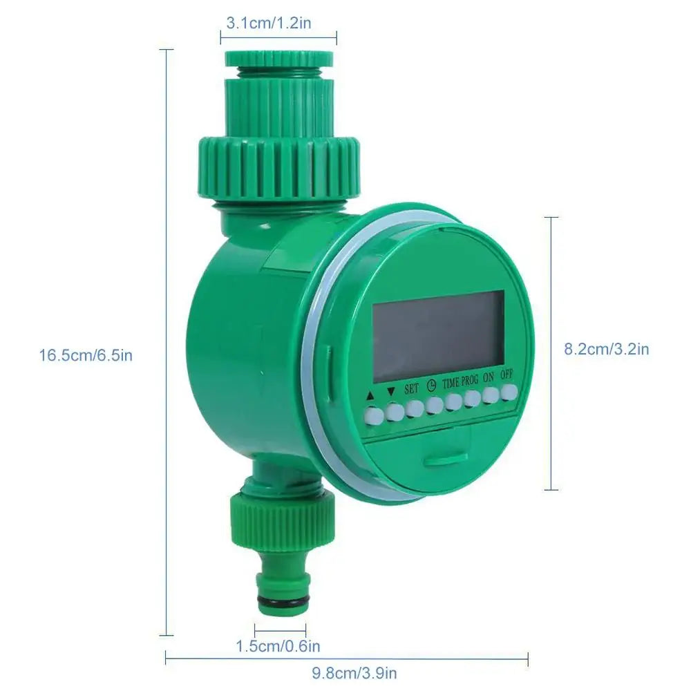 Garden Automatic Watering Timer Intelligent Drip Irrigation System LCD Display Home Horticultural Equipment Accessories For Farm