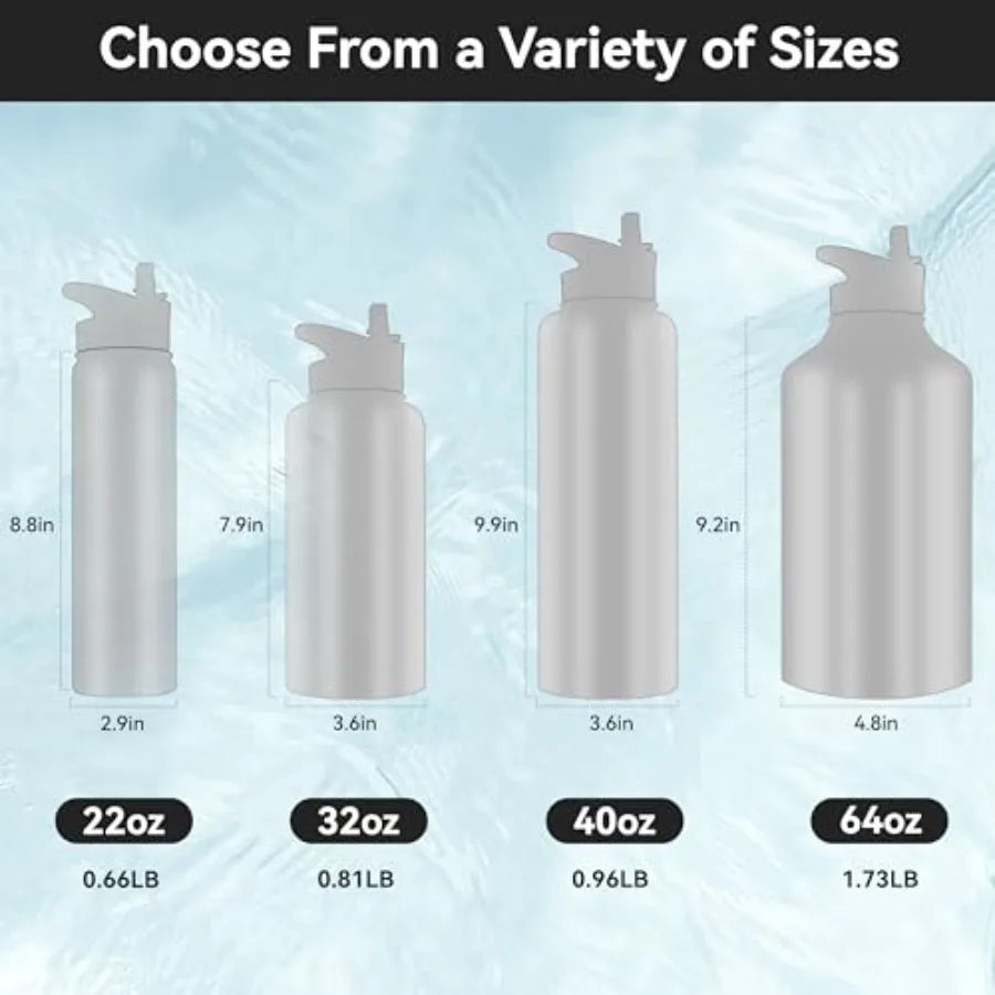 Plastic Water Bottle With Straw And Spout Lids For Gym