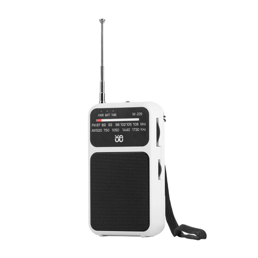 NovaSphere Portable AM FM Radio Built In Speaker