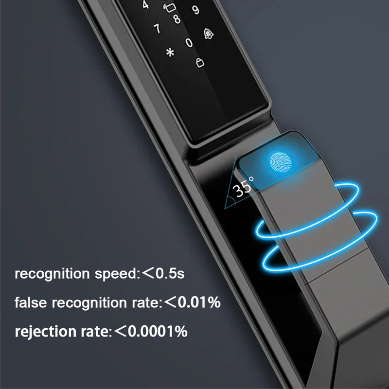 YKESDL Waterproof Outdoor Smart Lock With WiFi Alexa Tuya App Camera