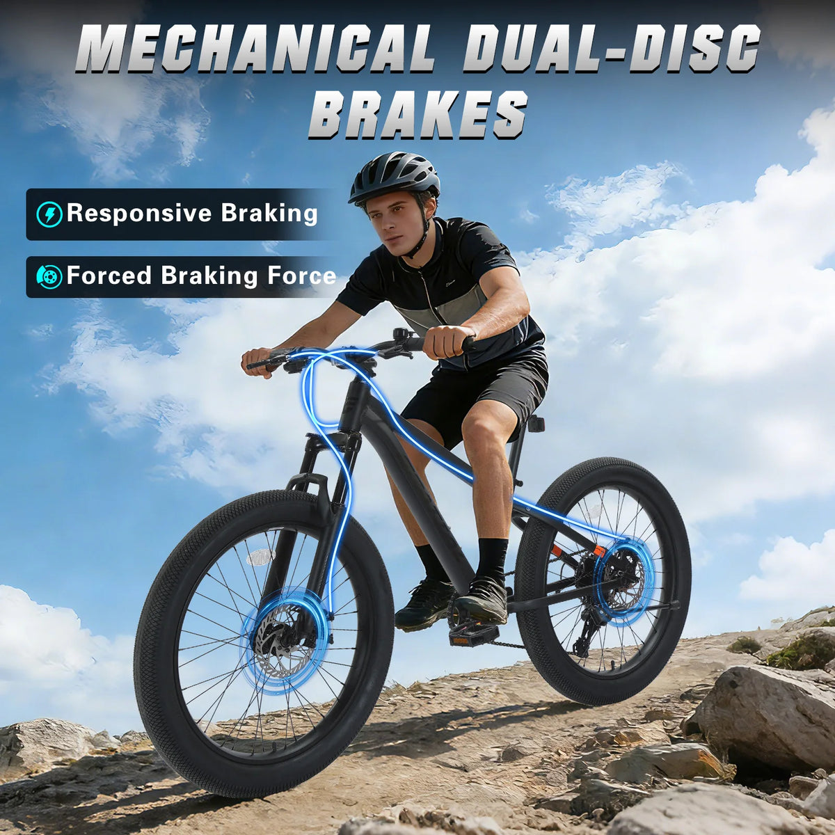 Spatial MT24FS Pro Hardtail Mountain Bike With Aluminum Frame