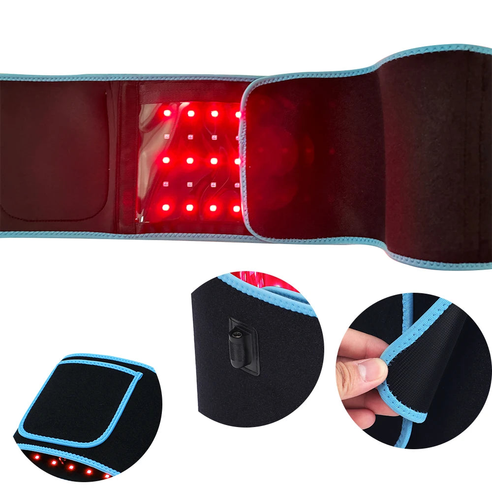 Near Infrared Red Light Therapy Wrap For Body Relaxation And Muscle Relief