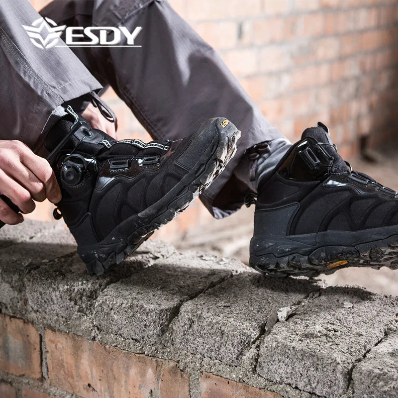 KOLINLOV Waterproof Hiking Boots For Men Outdoor Winter