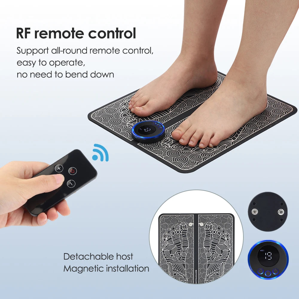 Agdoad Smart EMS Foot Massager 19 Levels for Relaxation