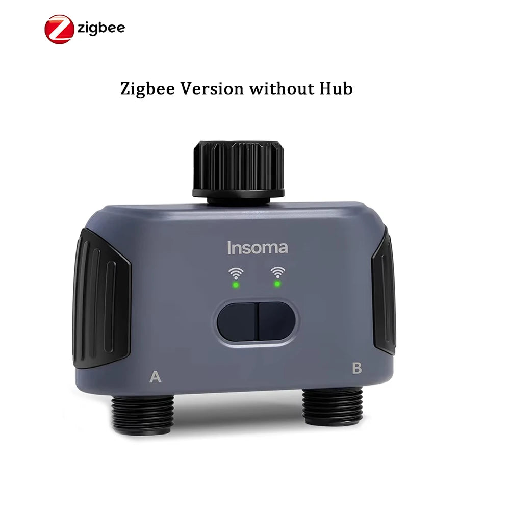 Insoma Zigbee WiFi Automatic Water Timer For Garden Irrigation System