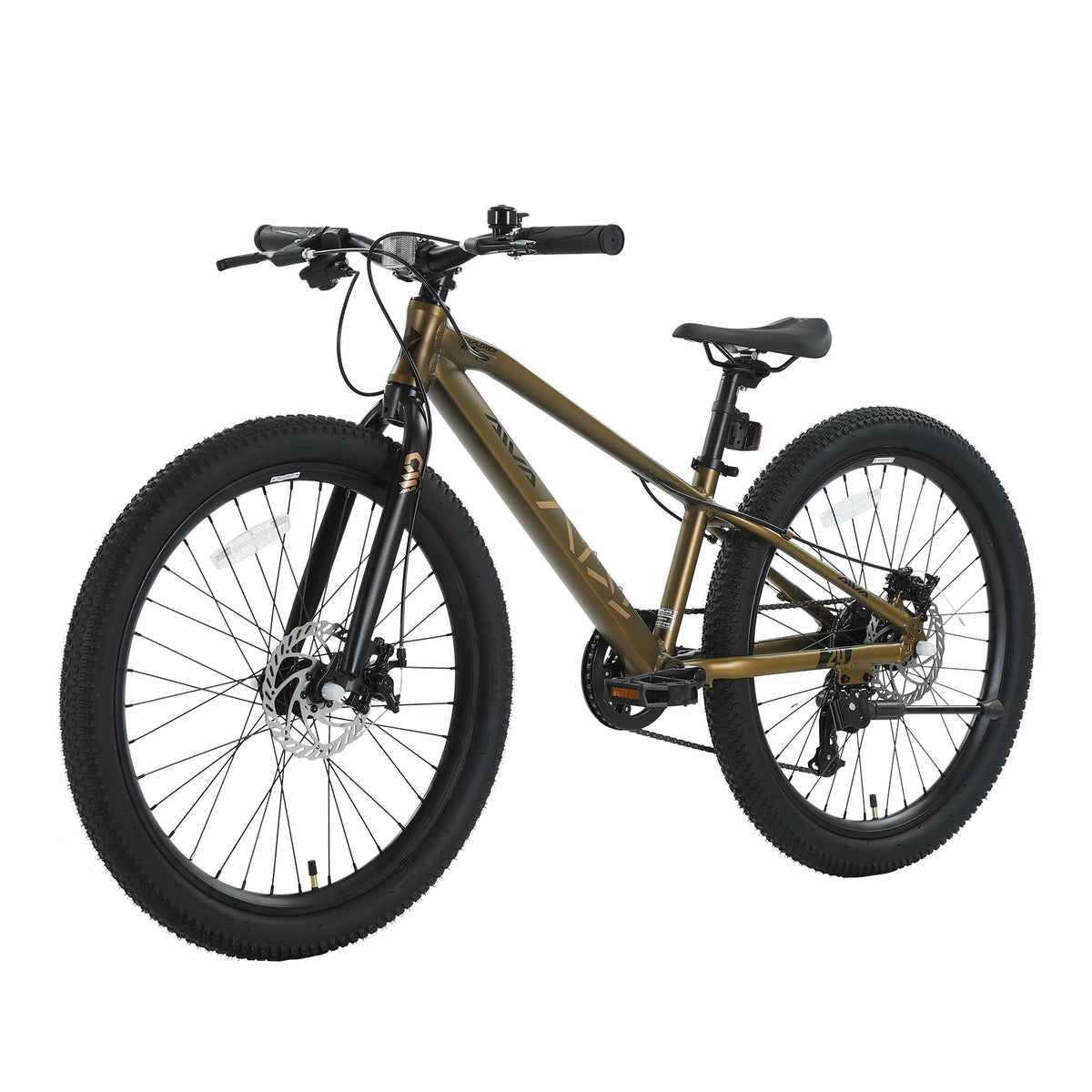 Aluminum Frame 7 Speed Hardtail Mountain Bike With Disc Brakes