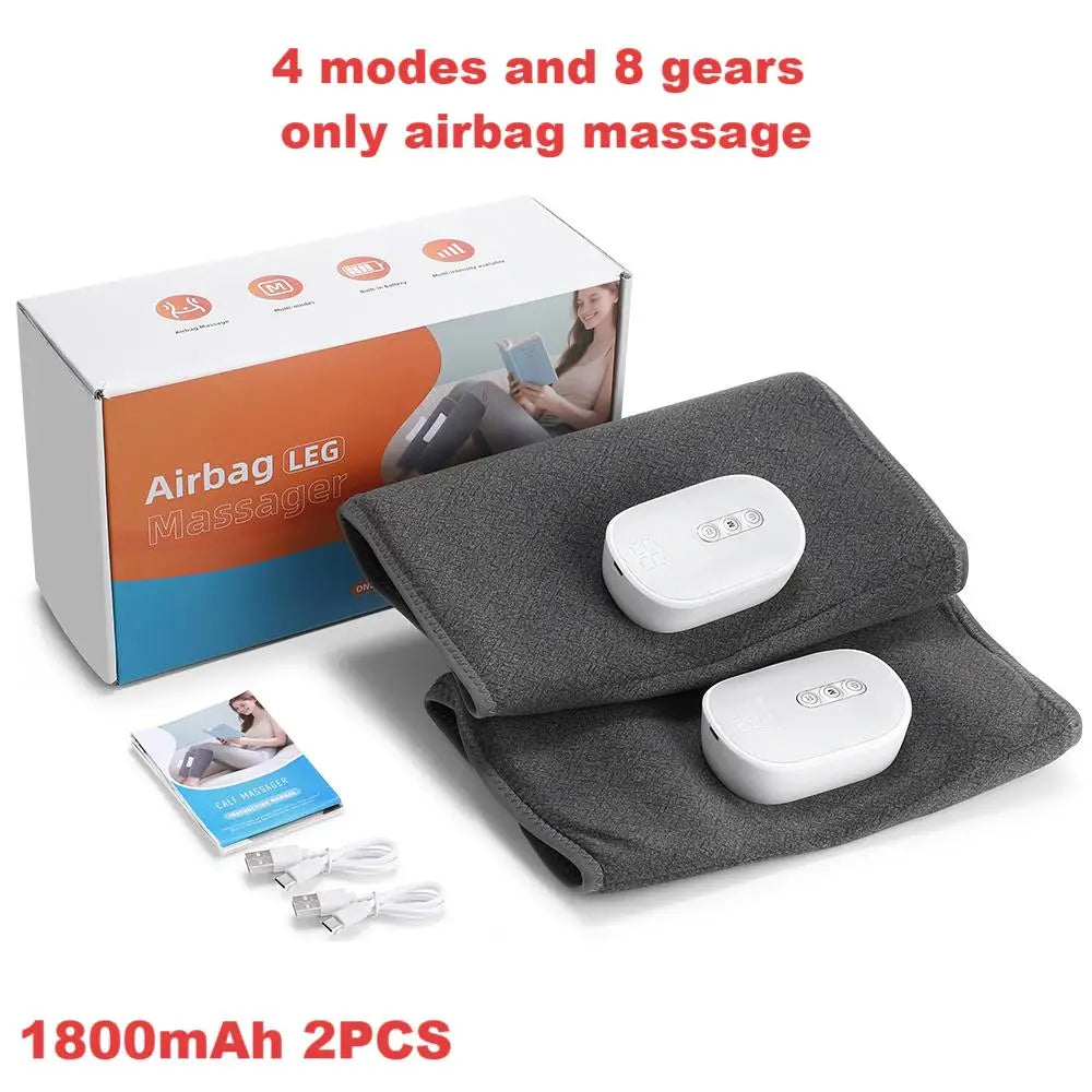 Agdoad Air Compression Calf Massager 4 Modes 8 Intensities