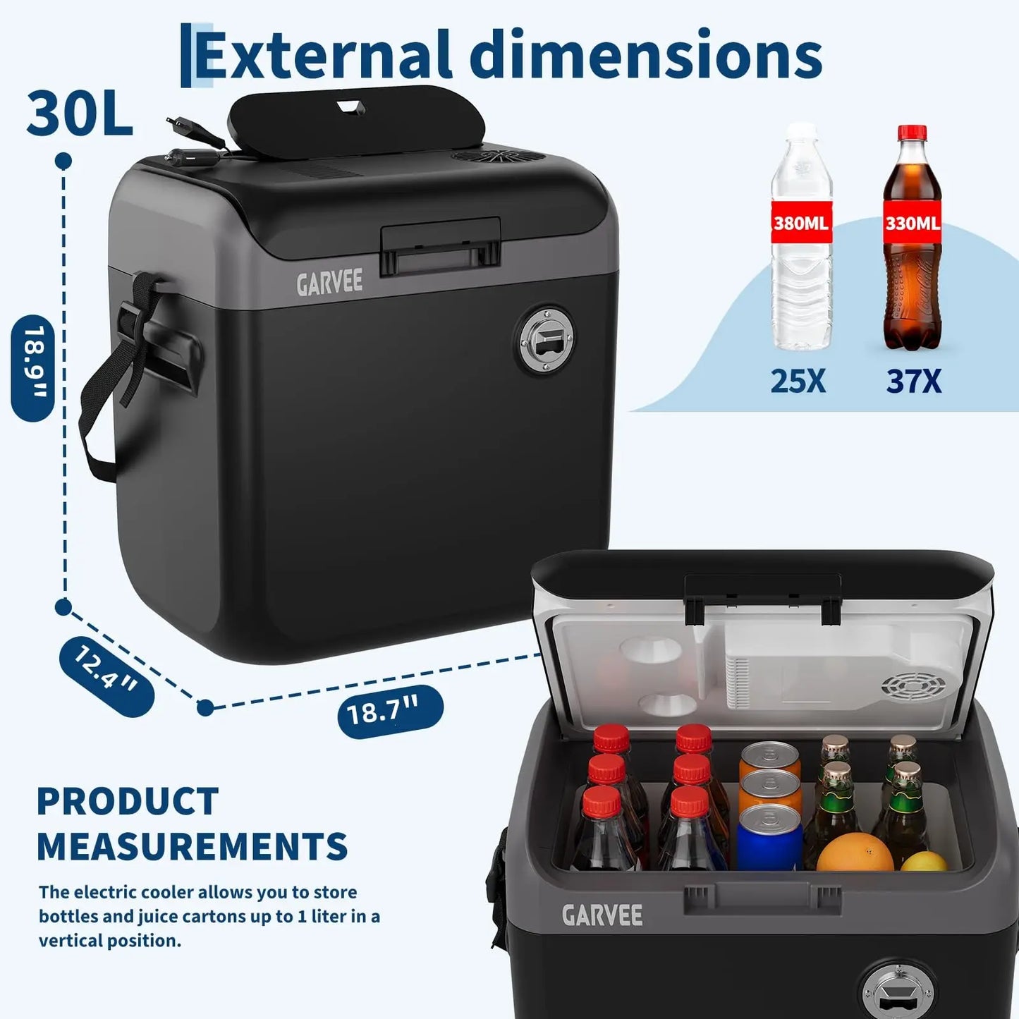 HiMISS Portable Thermoelectric Car Fridge And Warmer