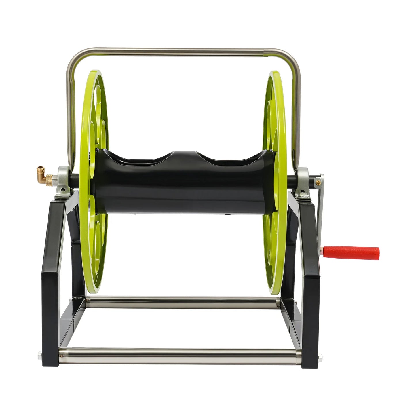 Metal Garden Hose Reel With 360 Degree Swivel And Crank