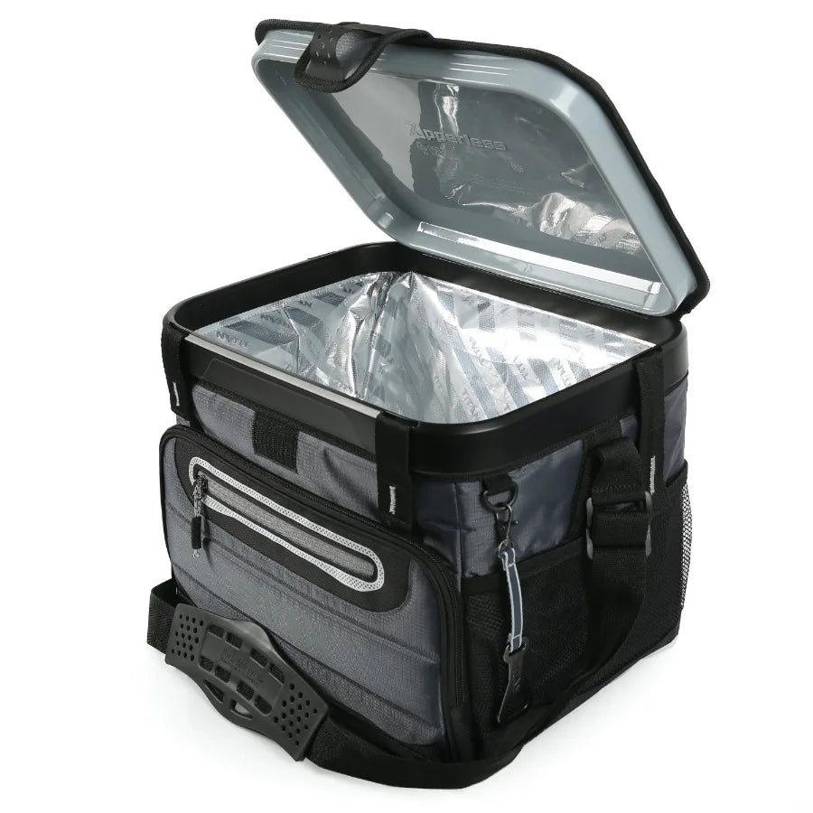 Soft Cooler Collapsible Zipperless For Outdoor Use