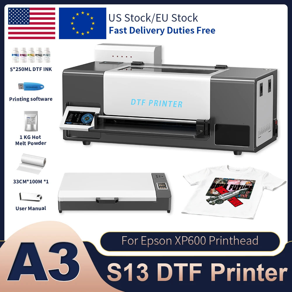 Oloey Commercial Direct To Film DTF Printer System