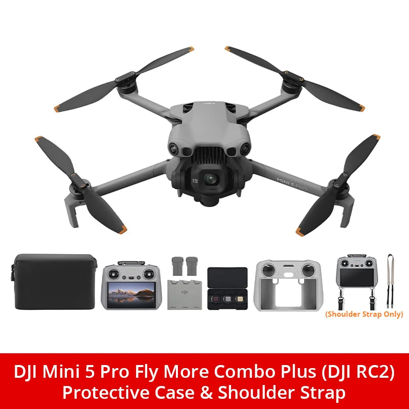 DJI Mini 5 Pro FlyMore Combo FPV Drone FourKCameraPro