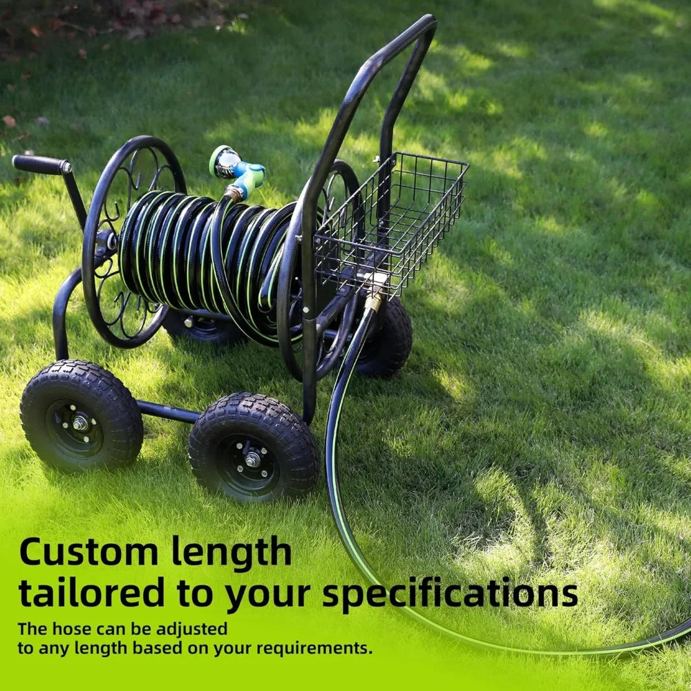 Heavy Duty Garden Hose No Kink Leakproof Flexible PVC Lawn Commercial Use