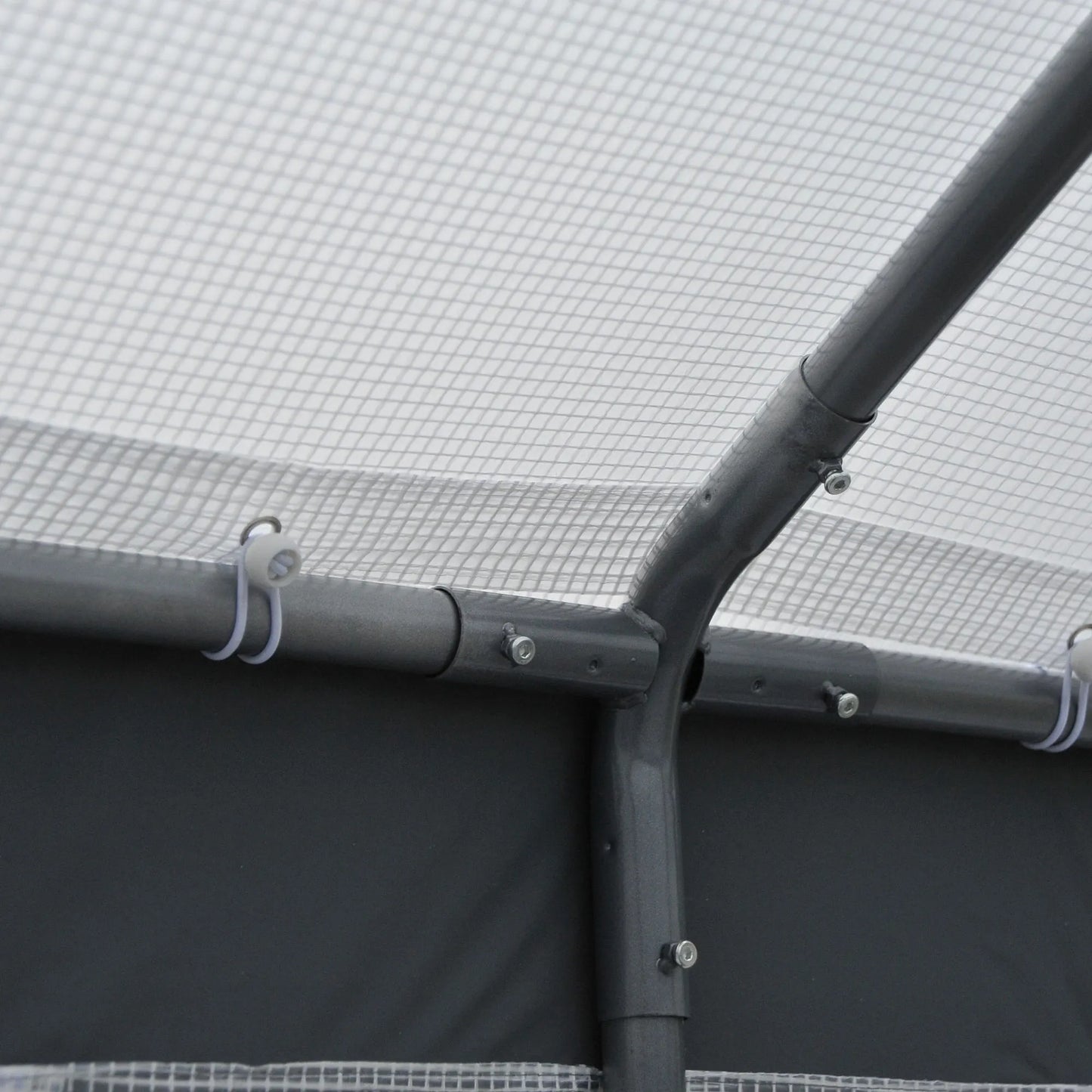 Outsunny Walk In Garden Greenhouse With Heavy Duty Steel Frame