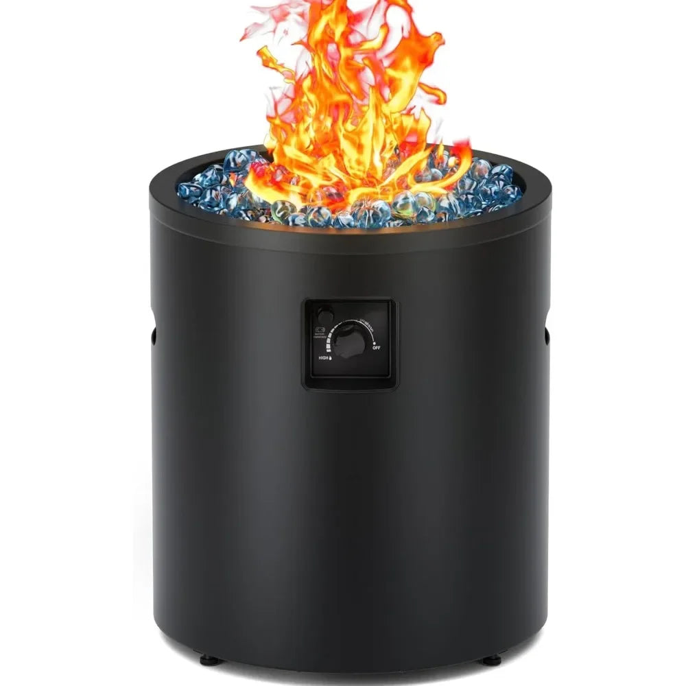 50,000 BTU Propane Fire Pit For Outdoor Patio And Garden