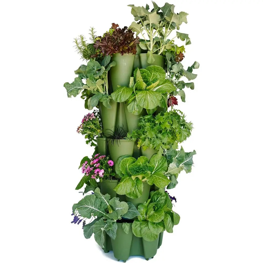 Ticify 5 Tier Garden Planter With Internal Watering System