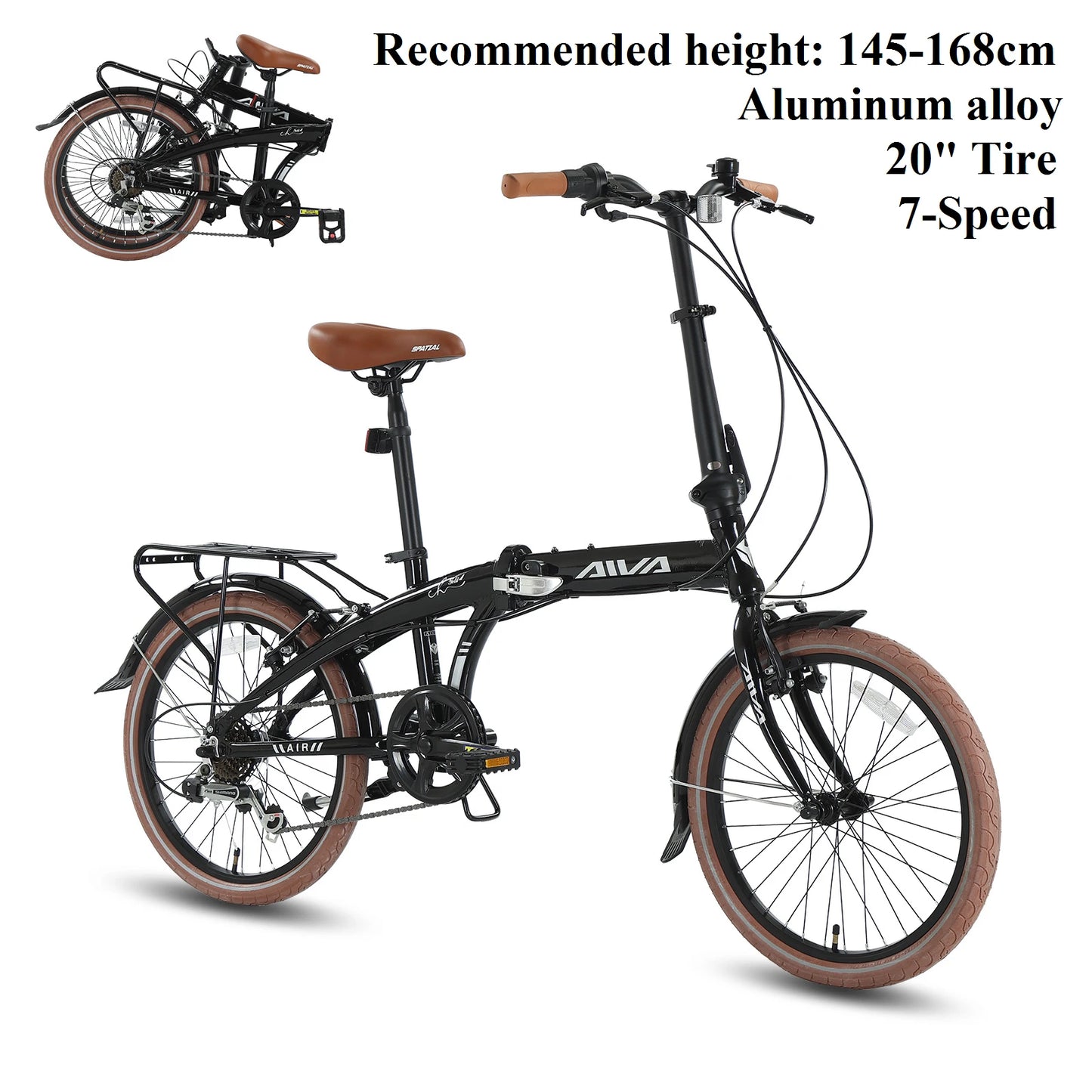 Lightweight Hardtail Mountain Bike With Seven Speed Disc Brakes