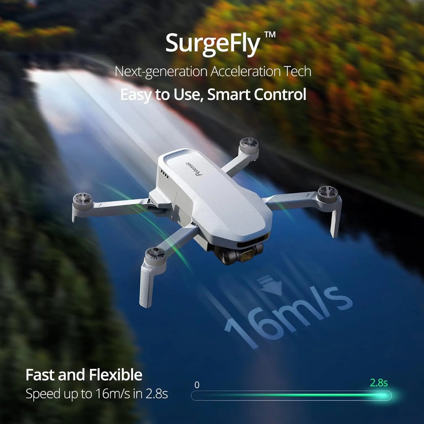 Potensic C0 Single Axis Gimbal 4K GPS Drone Atom SE