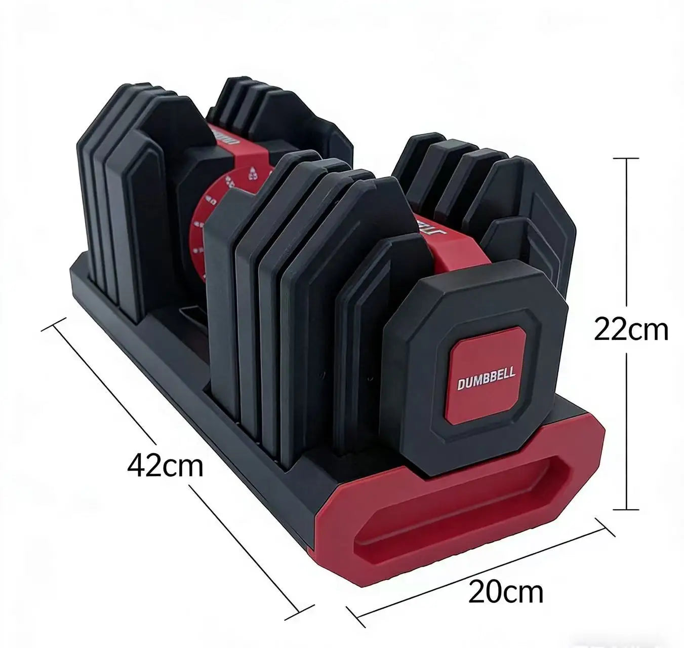 Auto-Locking Adjustable Dumbbell for Full-Body Workouts Home Gym Fitness Equipment Weight Lifting Training Dumbbells
