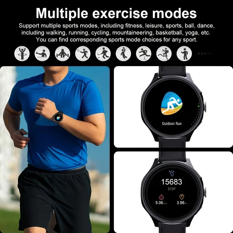 W And O Android 4G SIM Smartwatch AMOLED Display GPS