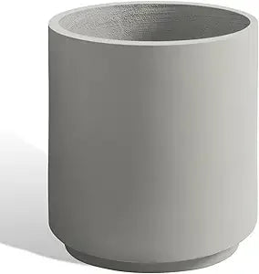 DAFIFY Concrete Planter Indoor Outdoor Pot For Trees And Flowers