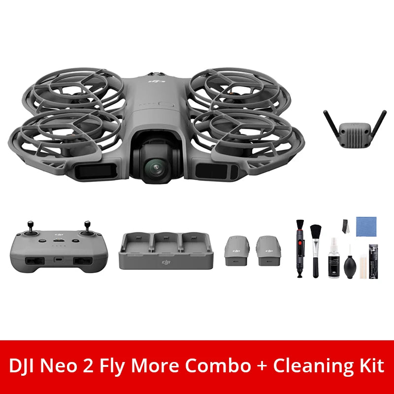 DJI Neo 2 Fly More Combo Drones With Optional Accessories Drone DJI Neo 2 Human Drone 4k Professional FPV Drones Wwith a Camera