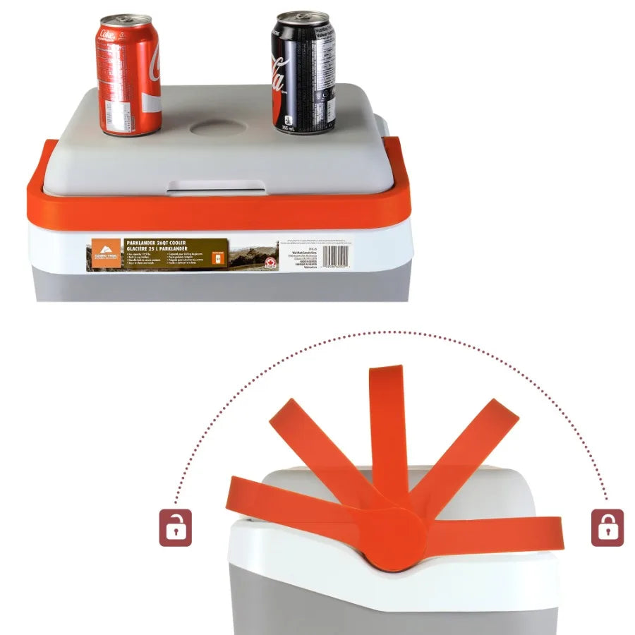 Parklander Ice Chest Cooler For Outdoor Camping And Tailgating