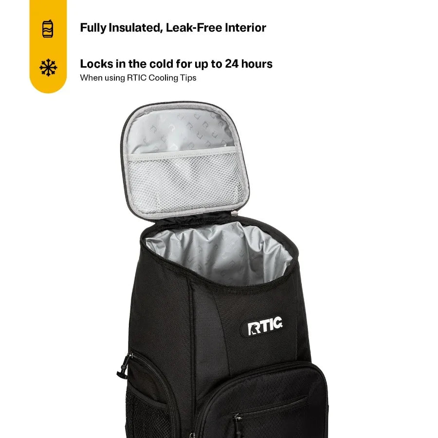 Lightweight Cooler Backpack With Insulated Leakproof Design For Picnics