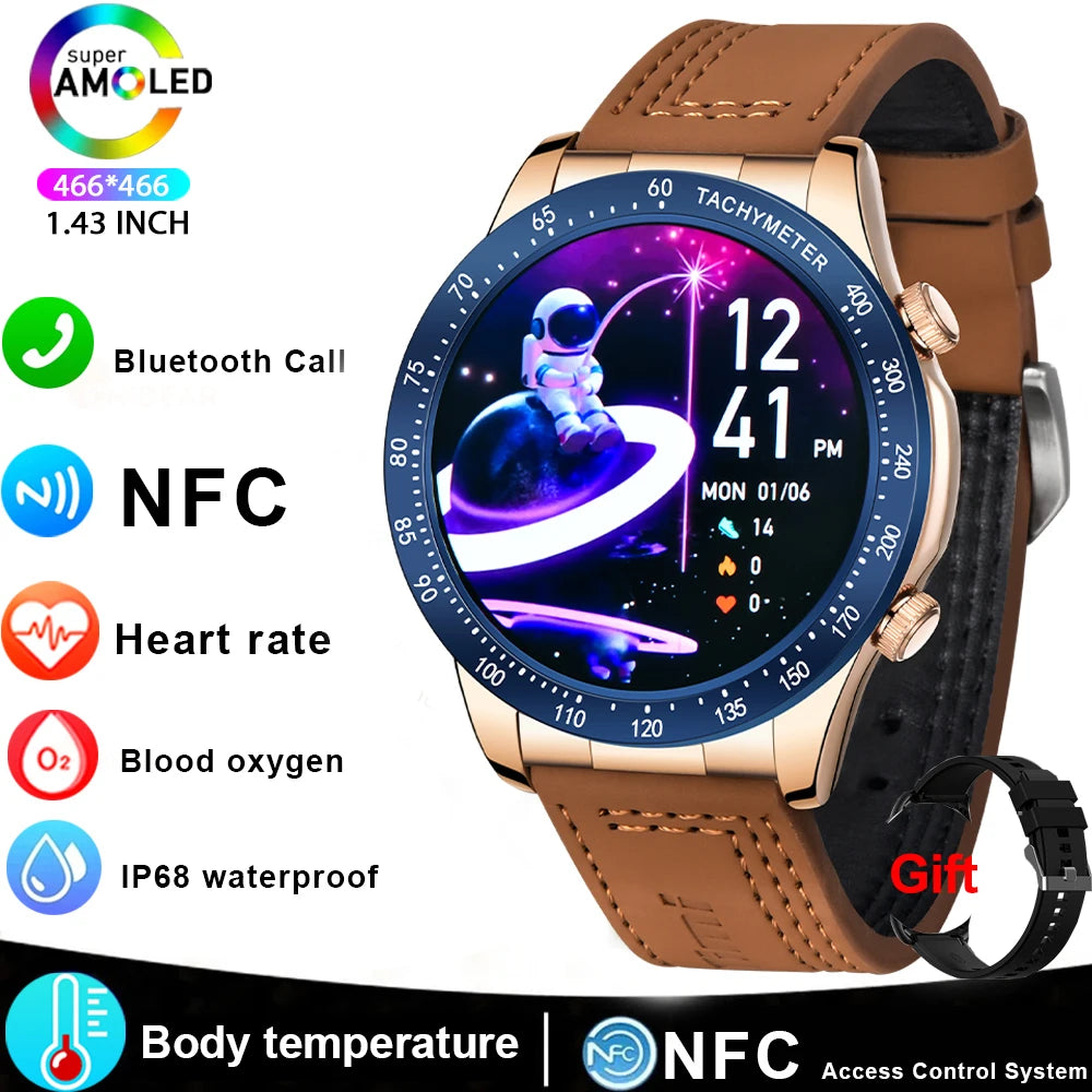 Bluetooth Calling Smart Watch Fitness Tracker Heart Rate Monitor