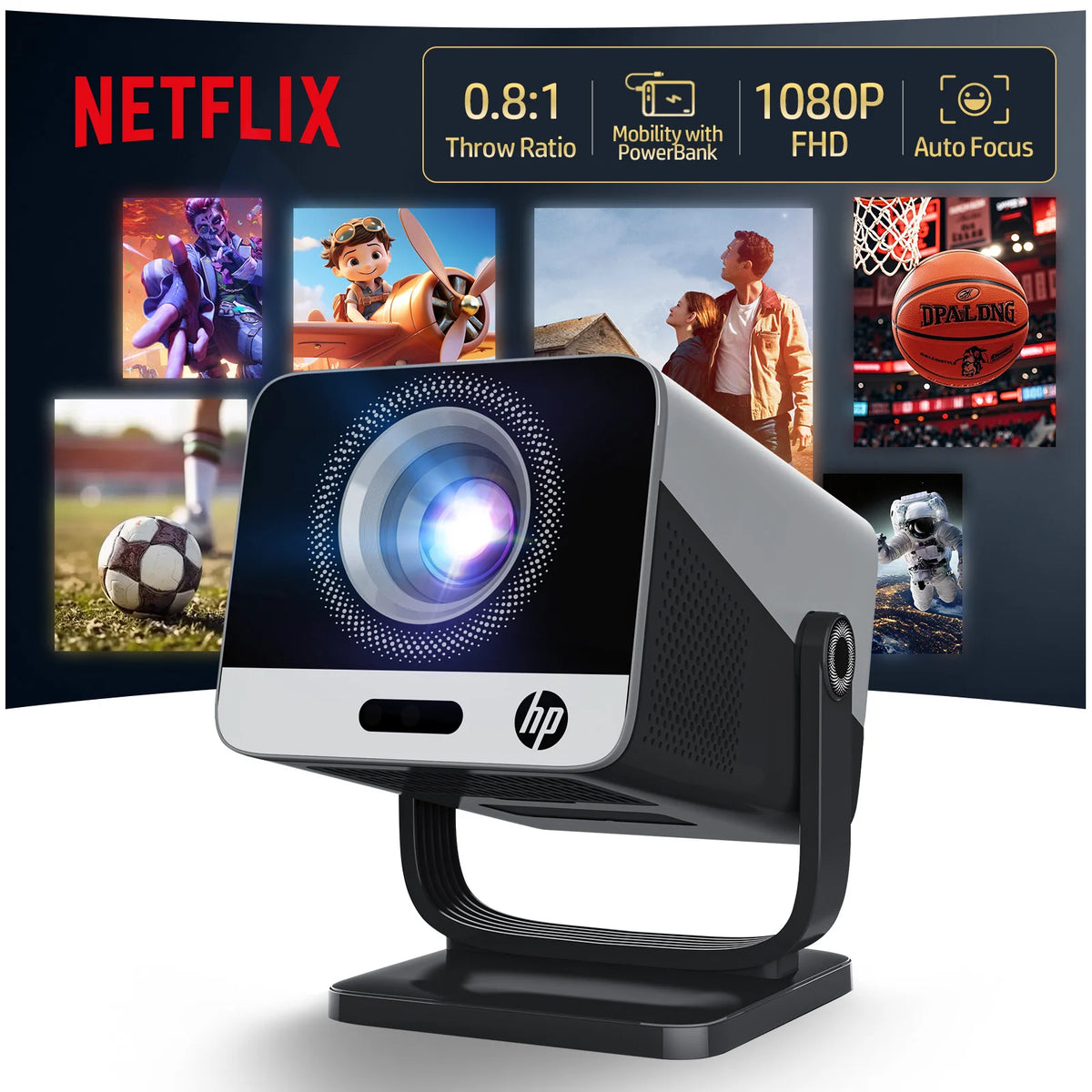 One Projector. Endless Possibilities.Bring Your Vision to Life.MC475, FHD 1920*1080P