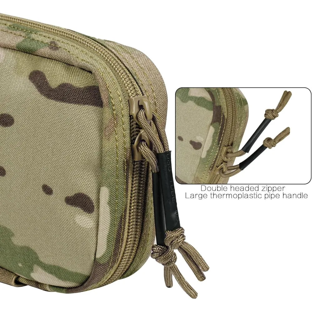 Rapid Deployment Tactical MOLLE Trauma Kit Pouch Quick Release Organizer